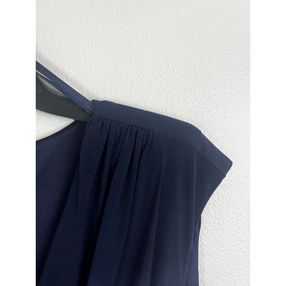 ALYX Limited Navy Blue Dressy Cocktail Sleeveless Dress Sz 16 - Picture 6 of 9